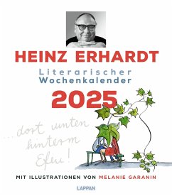 Heinz Erhardt: Literarischer Wochenkalender 2025 - Erhardt, Heinz