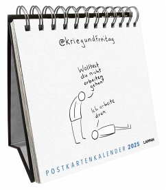 kriegundfreitag: Postkartenkalender 2025 - @kriegundfreitag