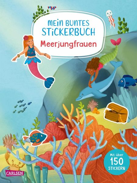 Mein buntes Stickerbuch: Meerjungfrauen Mein buntes Stickerbuch: Meerjungfrauen
