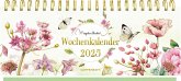 Tischkalender mit Wochenkalendarium: 2025 - Marjolein Bastin - rosa