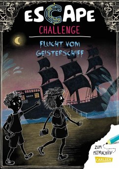 Escape-Buch für Grundschulkinder: Escape Challenge: Flucht vom Geisterschiff - Tielmann, Christian