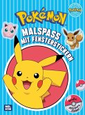 Pokémon Activity-Buch: Malspaß mit Fensterstickern