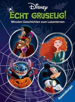 Image of Disney: Gruselige Minuten-Geschichten zum Lesenlernen - Erstlesebuch ab 7 Jahren - 2. Klasse