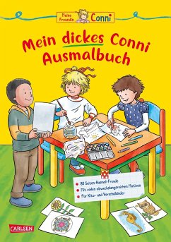 Conni Gelbe Reihe (Beschäftigungsbuch): Mein dickes Conni-Ausmalbuch - Sörensen, Hanna