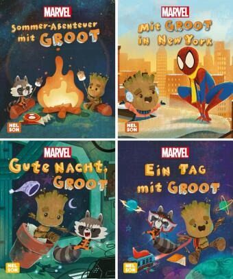 Nelson Mini-Bücher: Marvel: Guardians of the Galaxy 1-4 Nelson Mini-Bücher: Marvel: Guardians of the Galaxy 1-4