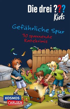 Die drei ??? Kids: Gefährliche Spur. 30 spannende Ratekrimis! - Blanck, Ulf;Pfeiffer, Boris