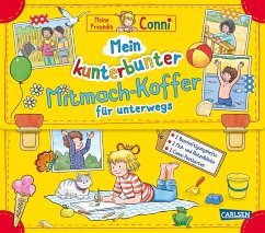 Conni Gelbe Reihe (Beschäftigungsbuch): Mein kunterbunter Mitmach-Koffer für unterwegs (Buch-Set für die Ferienzeit) - Sörensen, Hanna