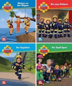 Nelson Mini-Bücher: Feuerwehrmann Sam 21-24 Cover Nelson Mini-Bücher: Feuerwehrmann Sam 21-24