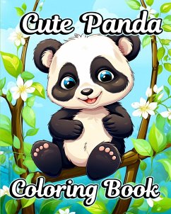 Cute Panda Coloring Book - Caleb, Sophia