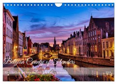 Belgian County of Flanders (Wall Calendar 2024 DIN A4 landscape), CALVENDO 12 Month Wall Calendar