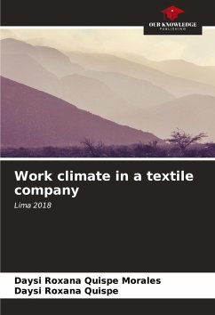 Cover Work climate in a textile company