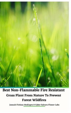 Best Non-Flammable Fire Resistant Grass Plant From Nature to Prevent Forest Wildfires Hardcover Edition - Mediapro, Jannah Firdaus