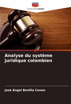 Cover Analyse du système juridique colombien