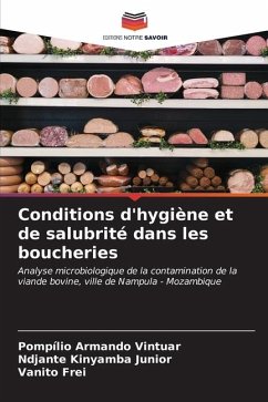 Conditions d'hygiène et de salubrité dans les boucheries - Vintuar, Pompílio Armando;Kinyamba Junior, Ndjante;Frei, Vanito