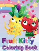 Fruit Kitty Coloring Book