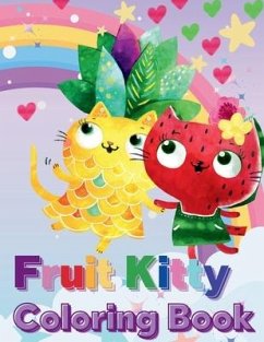 Fruit Kitty Coloring Book - Hill, Amber M