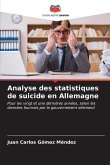 Analyse des statistiques de suicide en Allemagne