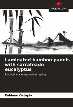 Cover Laminated bamboo panels with sarrafeado eucalyptus