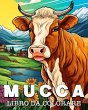 Mucca Libro da Colorare - Bild 1