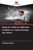 Étude de l'effet de différents troubles sur l'apprentissage des élèves