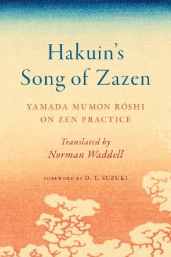 Hakuin's Song of Zazen (eBook, ePUB) - Mumon Roshi, Yamada