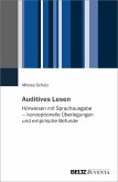 Auditives Lesen (eBook, PDF)