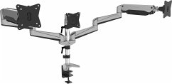 DIGITUS Uni.Triple Monitorhalter mit Gasdruckfeder und Klemmbef.