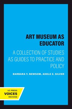 Cover The Art Museum as Educator (eBook, ePUB)