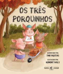 Cover Os três porquinhos - Clássicos (eBook, ePUB)