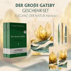 Der Große Gatsby Geschenkset - 2 Bücher (mit Audio-Online) + Eleganz der Natur Schreibset Premium, m. 1 Beilage, m. 1 Bu