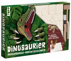 Dinosaurier - Der Ausgrabungs-Adventskalender. 24 coole Überraschungen zum Ausgraben und Entdecken - frechverlag