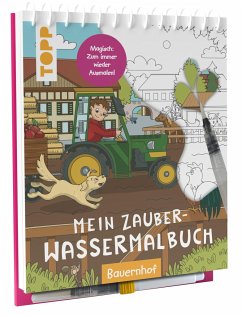 Mein Zauber-Wassermalbuch Bauernhof - Heese, Janina