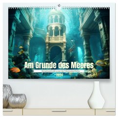 Am Grunde des Meeres (hochwertiger Premium Wandkalender 2024 DIN A2 quer), Kunstdruck in Hochglanz