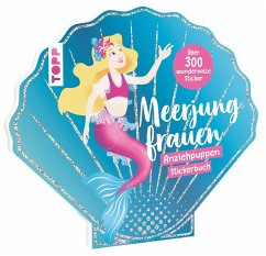 Anziehpuppen-Stickerbuch: Meerjungfrauen - van Bonn, Betty
