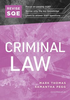 Cover Revise SQE Criminal Law (eBook, ePUB)