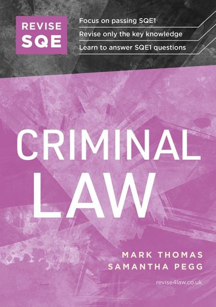 Revise SQE Criminal Law (eBook, ePUB) Revise SQE Criminal Law (eBook, ePUB)