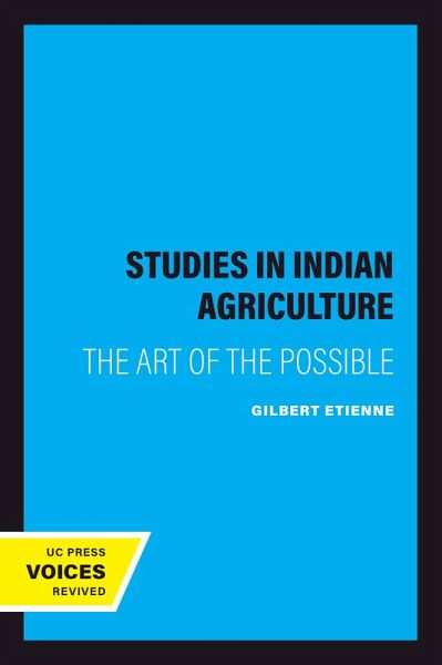 Studies in Indian Agriculture (eBook, ePUB)