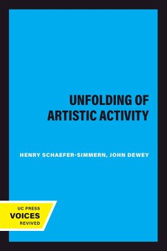 Cover The Unfolding of Artistic Activity (eBook, ePUB)