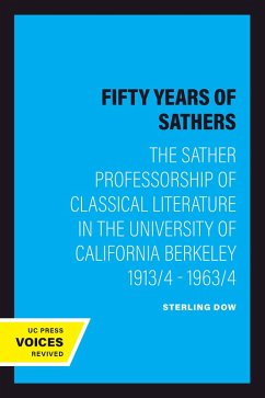 Cover Fifty Years of Sathers (eBook, ePUB)
