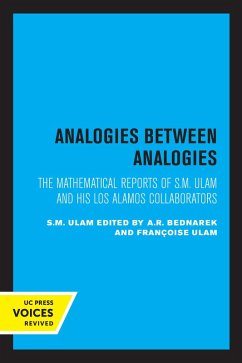 Analogies Between Analogies (eBook, ePUB) - Ulam, S. M.