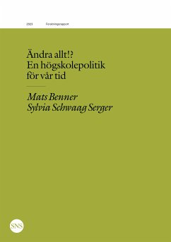 Ändra allt!? (eBook, ePUB) - Benner, Mats; Schwaag Serger, Sylvia