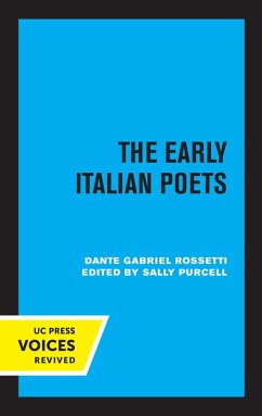 Cover The Early Italian Poets (eBook, ePUB)