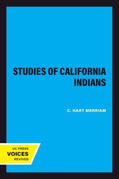 Studies of California Indians (eBook, ePUB) - Merriam, C. Hart