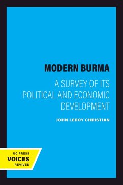 Cover Modern Burma (eBook, ePUB)