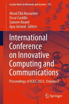 International Conference on Innovative Computing and Communications (eBook, PDF)