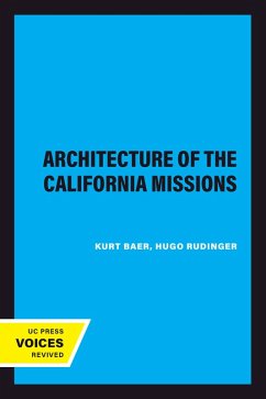 Cover Architecture of the California Missions (eBook, ePUB)