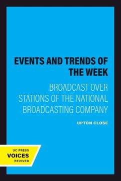 Events and Trends of the Week (eBook, ePUB) - Close, Upton