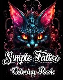 Simple Tattoo Coloring Book