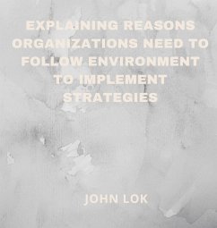 Explaining Reasons Organizations Need To Follow Environment - Lok, John