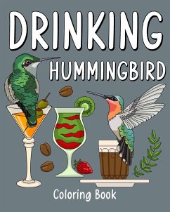 Drinking Hummingbird Coloring Book - Paperland